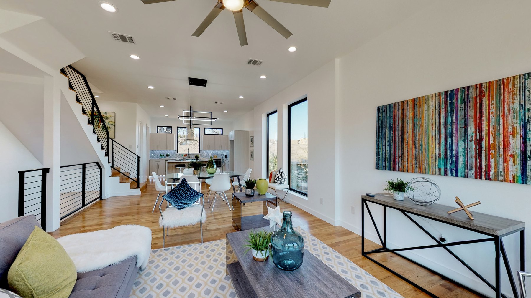Munger Avenue open living space