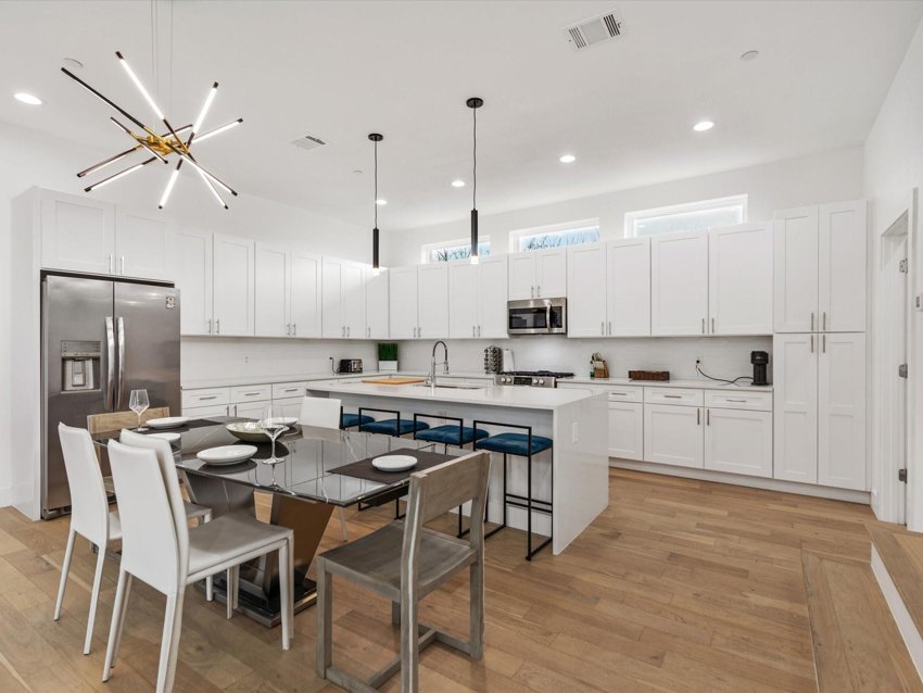 Open kitchen and dining — Delano · Dallas